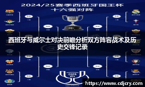 西班牙与威尔士对决前瞻分析双方阵容战术及历史交锋记录